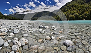 Haast river - New Zealand