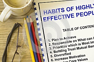 Habits of highly successful people