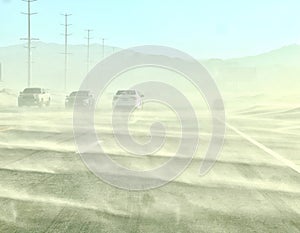 Haboob Just Outside of Palm Springs photo