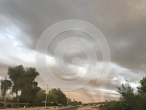 Haboob twilight 