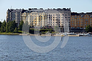 Habour view of helsinki photo
