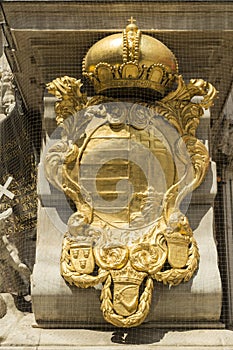 Habsburg imperial coat of arms photo