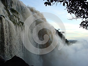 Hacha waterfall In Venezuelan Amazon photo