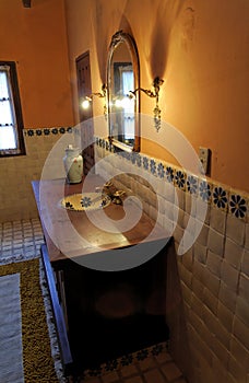 Hacienda Bathroom Guanajuato photo