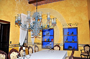 Hacienda dining room