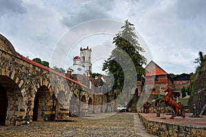 Hacienda Santa Maria Regla, Hidalgo. Mexico. photo