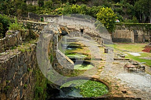 Hacienda Santa Maria Regla, Hidalgo. Mexico. photo