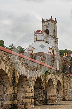 Hacienda Santa Maria Regla, Hidalgo. Mexico. photo