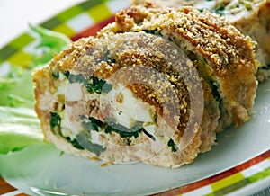 Hackbraten . close up