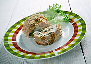 Hackbraten . close up