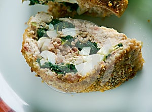 Hackbraten . close up