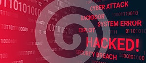 Hacked system concept