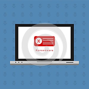 Hacker activity computer.Alert notification on mobile phone vector, malware concept, spam data, fraud internet error, insecure