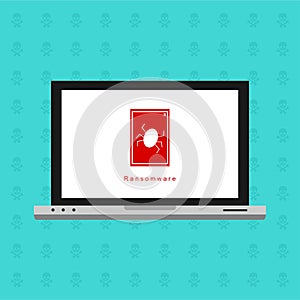 Hacker activity computer.Alert notification on mobile phone vector, malware concept, spam data, fraud internet error, insecure
