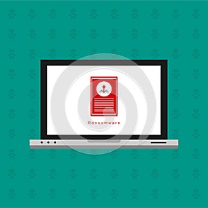 Hacker activity computer.Alert notification on mobile phone vector, malware concept, spam data, fraud internet error, insecure