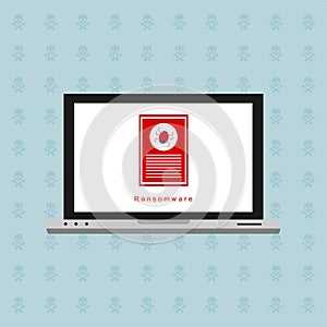 Hacker activity computer.Alert notification on mobile phone vector, malware concept, spam data, fraud internet error, insecure