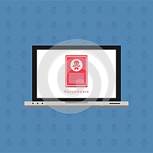 Hacker activity computer.Alert notification on mobile phone vector, malware concept, spam data, fraud internet error, insecure