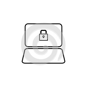 Hacker, antivirus icon on white background. Can be used for web, logo, mobile app, UI UX
