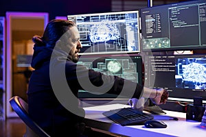 Hacker in cyber safehouse using AI to break into secure computer systems