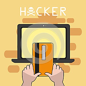 Hacker and cyber security