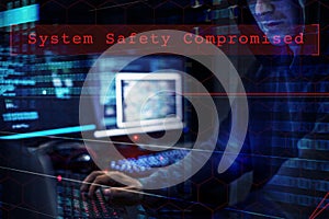 Hacker data system hacking safety Compromised