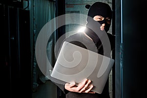 Hacker in a datacenter