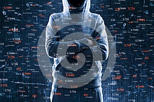 Hacking and trade concept