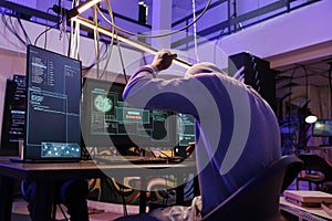 Hacker getting access denied message