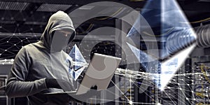 Hacker hunting for crypto currency