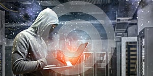 Hacker hunting for crypto currency