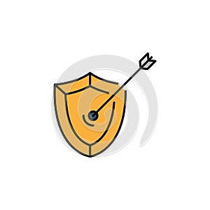 Hacker, malware icon. Can be used for web, logo, mobile app, UI, UX