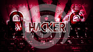 Hacker security internet security hack decode wallppaer