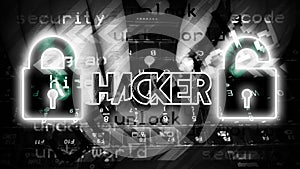 Hacker security internet security hack decode wallppaer