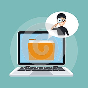 Hacker and security system