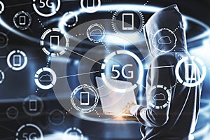 Hacking and speed concept