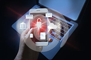 Security systems of cloud computing