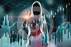 Hacking and broker concept