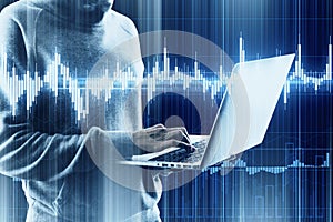 Hacking and broker concept