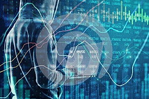 Hacking and market concept