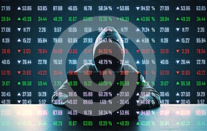 Hacking, technology and economy concept