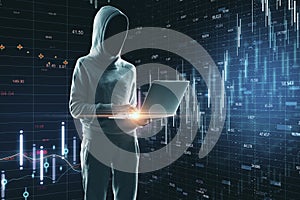 Hacking and trade concept