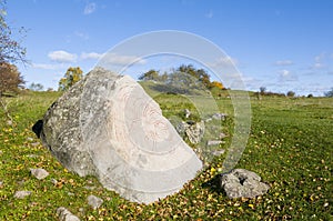 The Hacon Stone runestone photo