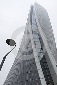 Hadid tower at Citylife, Milan