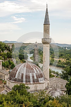 Hadji Alijas mosque in Pocitelj