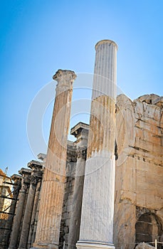 Hadrian Library in Athens, Greece