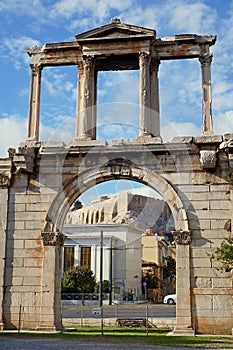 Hadrian's Gate in Athens