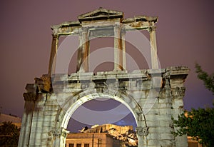 Hadrian& x27;s Gate, Athens, Greece