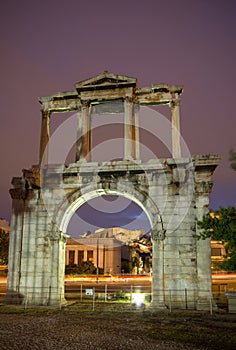 Hadrian`s Gate, Athens, Greece