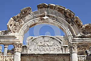 Hadrian's Temple, Ephesus, Izmir, Turkey