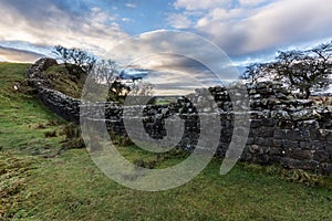 Hadrian`s Wall, Northumberland